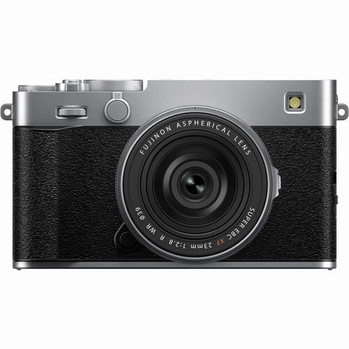 FUJIFILM X-E5 Mirrorless Digital Camera Body - Silver with XF 23mm f/2.8 Lens portrait photography