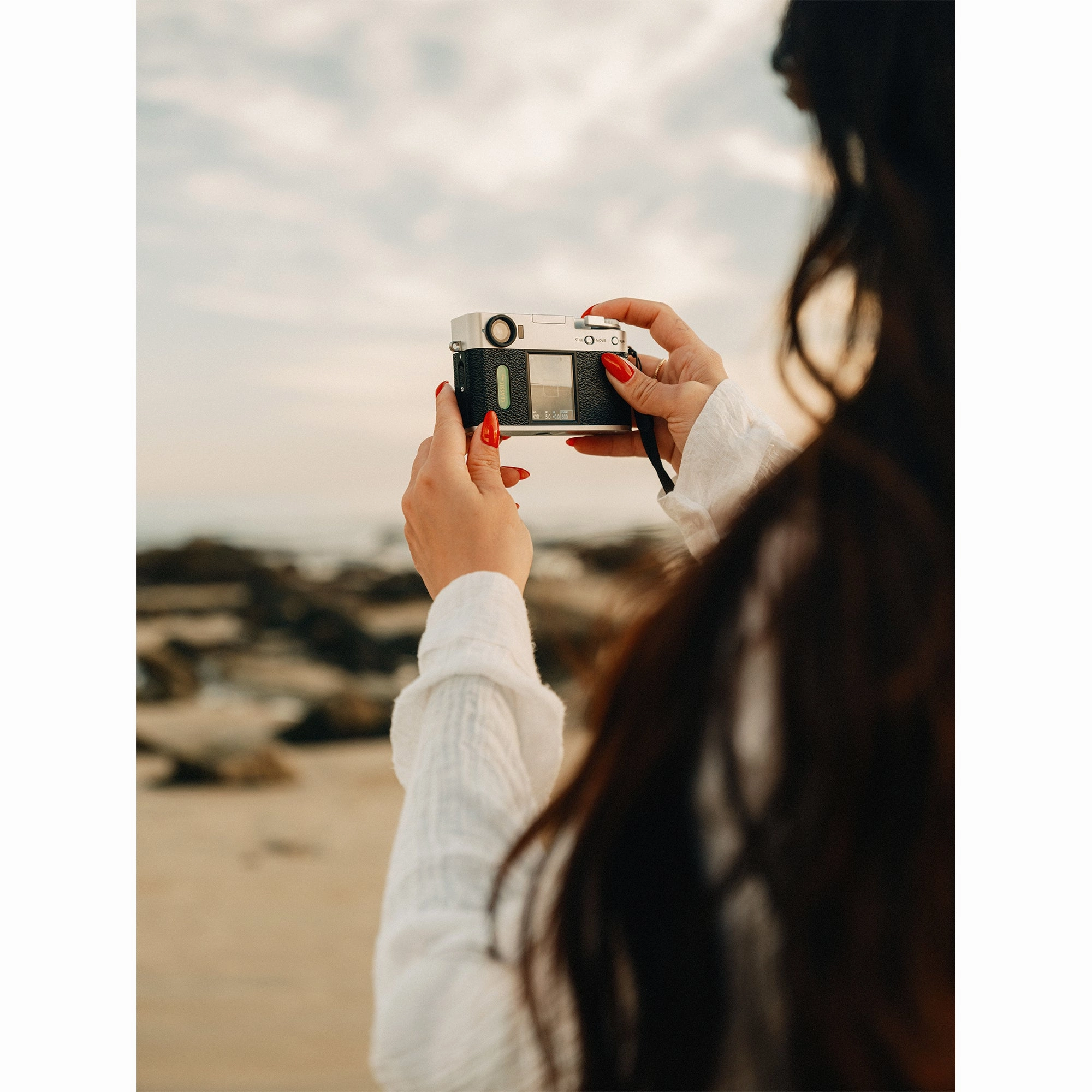 Fujifilm X half Premium Compact Camera - Silver