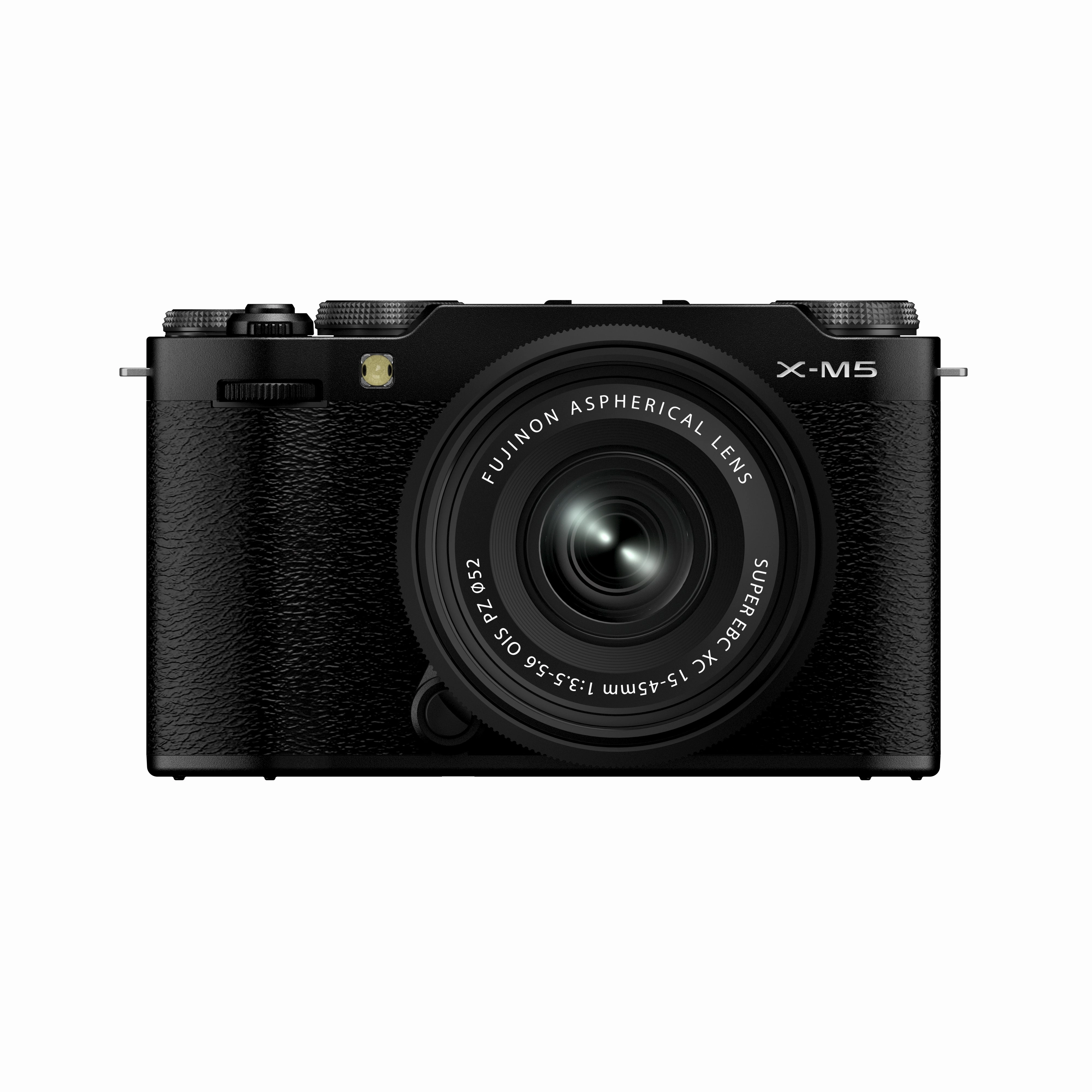 FUJIFILM X-M5 Mirrorless Camera Black with XC 15-45mm f3.5-5.6 OIZ PZ Lens Kit portrait photography