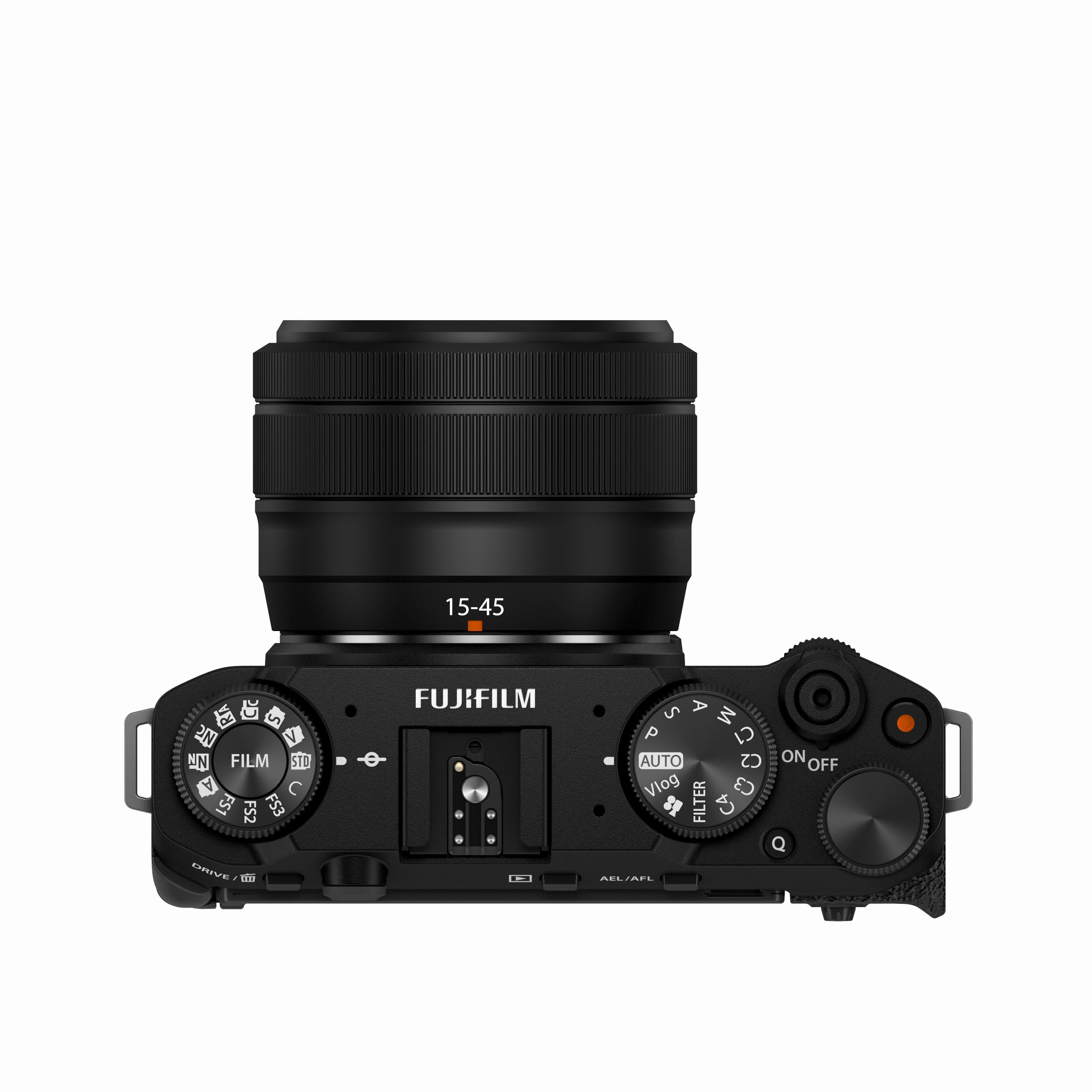 FUJIFILM X-M5 Mirrorless Camera Black with XC 15-45mm f3.5-5.6 OIZ PZ Lens Kit
