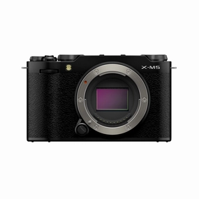 FUJIFILM X-M5 Mirrorless Camera Body Black portrait photography
