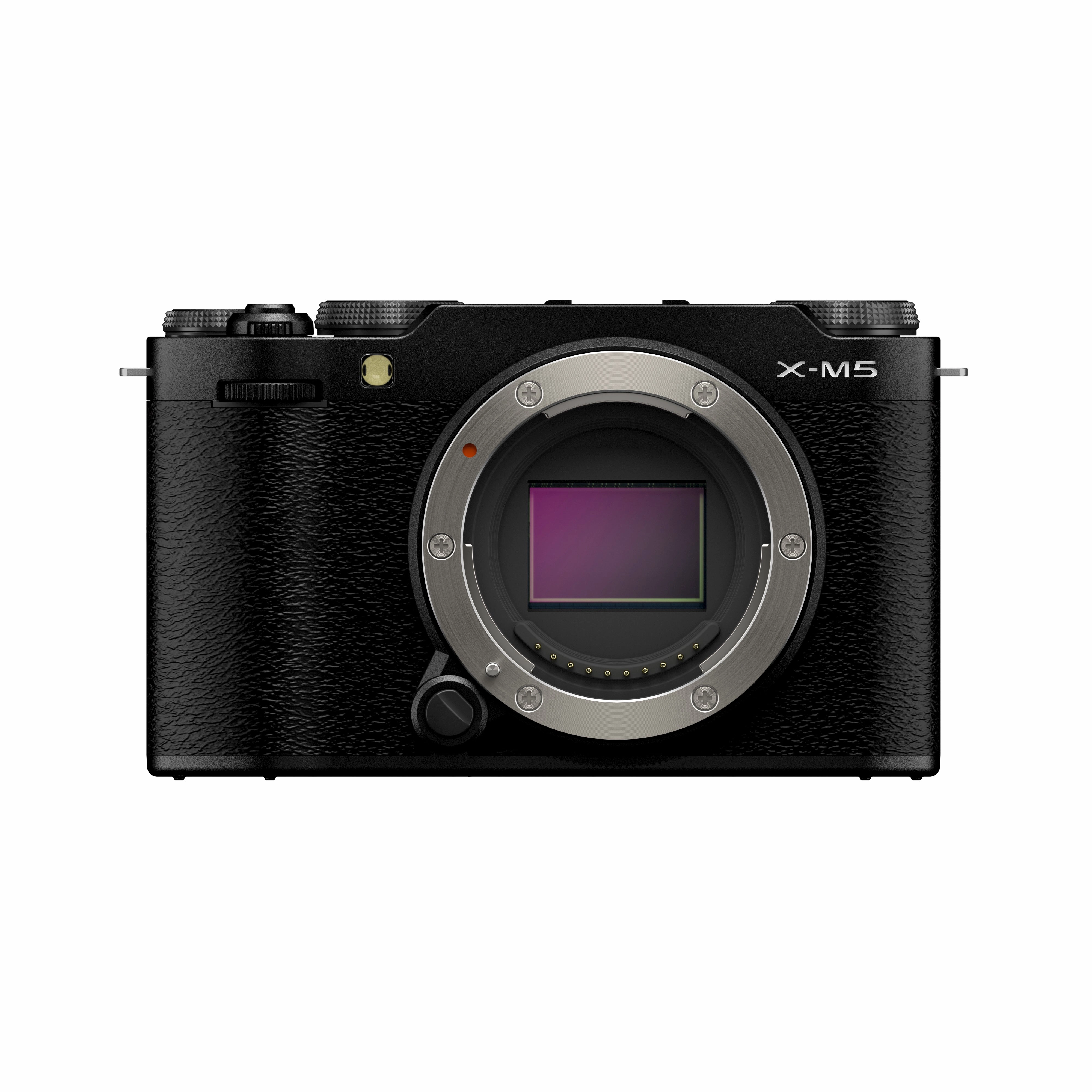 FUJIFILM X-M5 Mirrorless Camera Body Black portrait photography