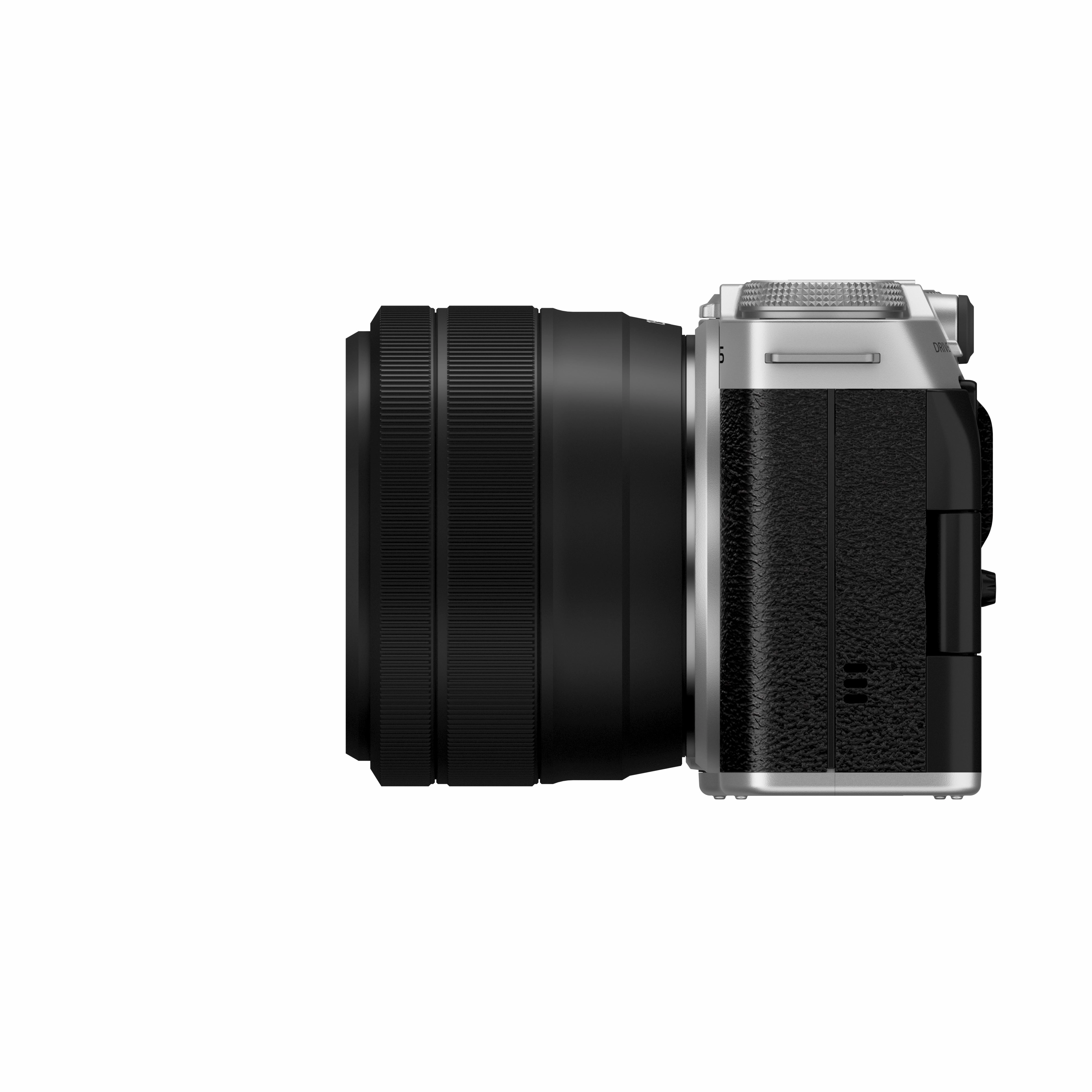 FUJIFILM X-M5 Mirrorless Camera Silver with XC 15-45mm f3.5-5.6 OIZ PZ Lens Kit