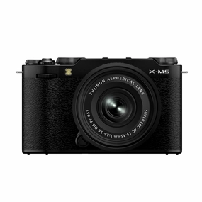 Fujifilm X-M5 Mirrorless Camera with XC 15-45mm f/3.5-5.6 OIS PZ Lens digital camera