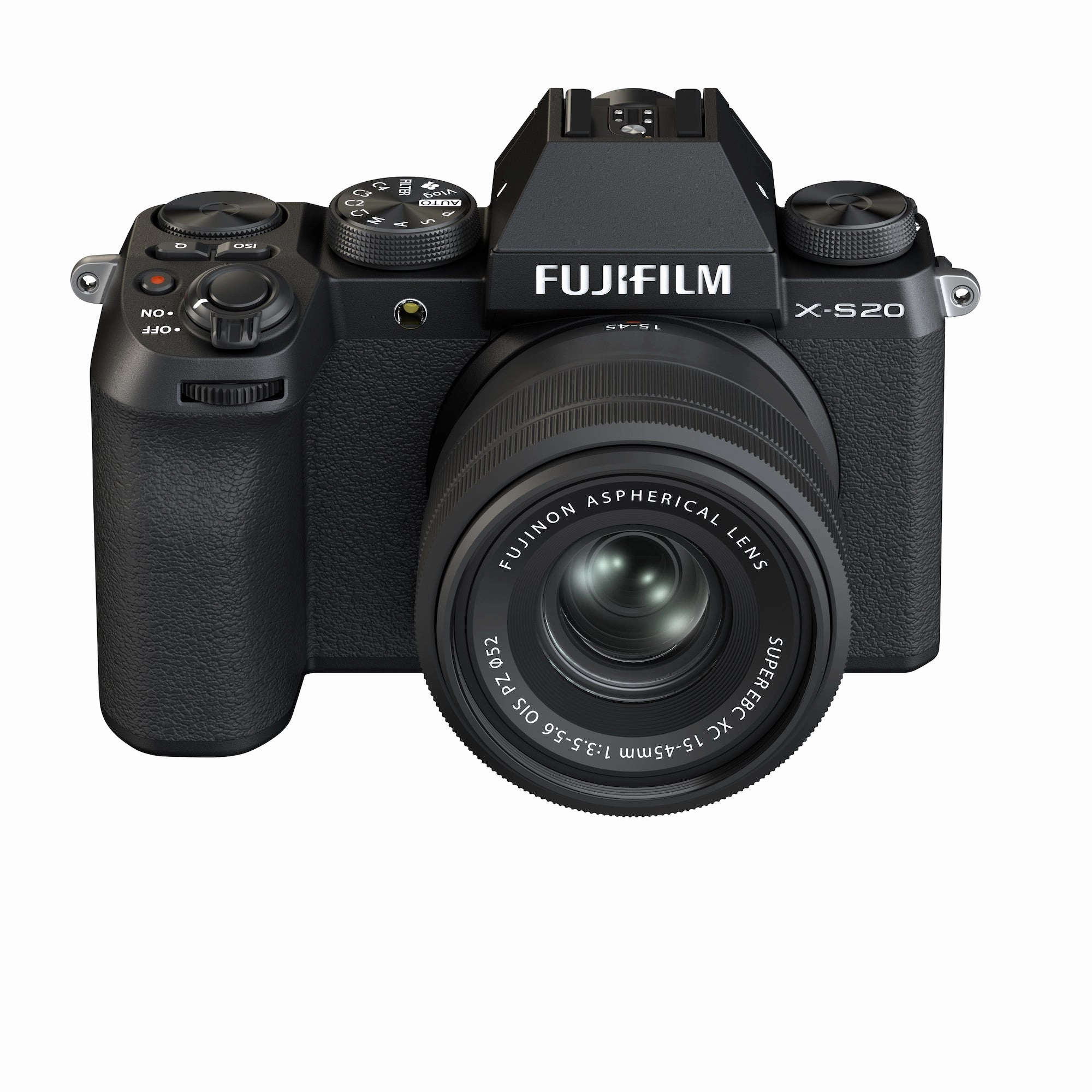Fujifilm X-S20 Mirrorless Camera with XC 15-45mm F3.5-5.6 OIS PZ Lens