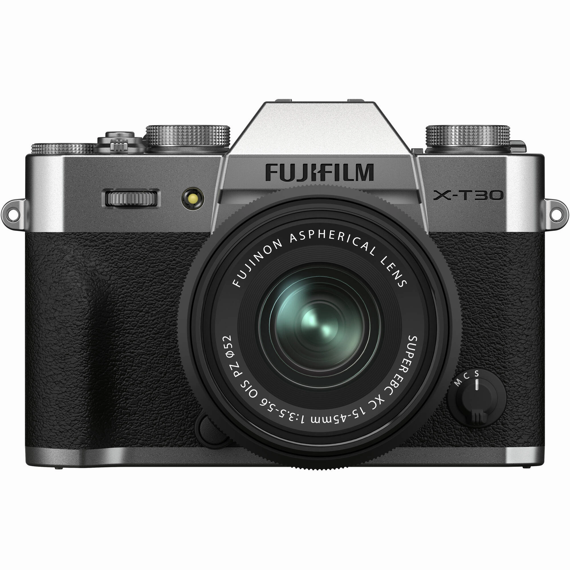 FUJIFILM X-T30 II Mirrorless Camera with XC 15-45mm OIS PZ Lens (Silver) portrait photography