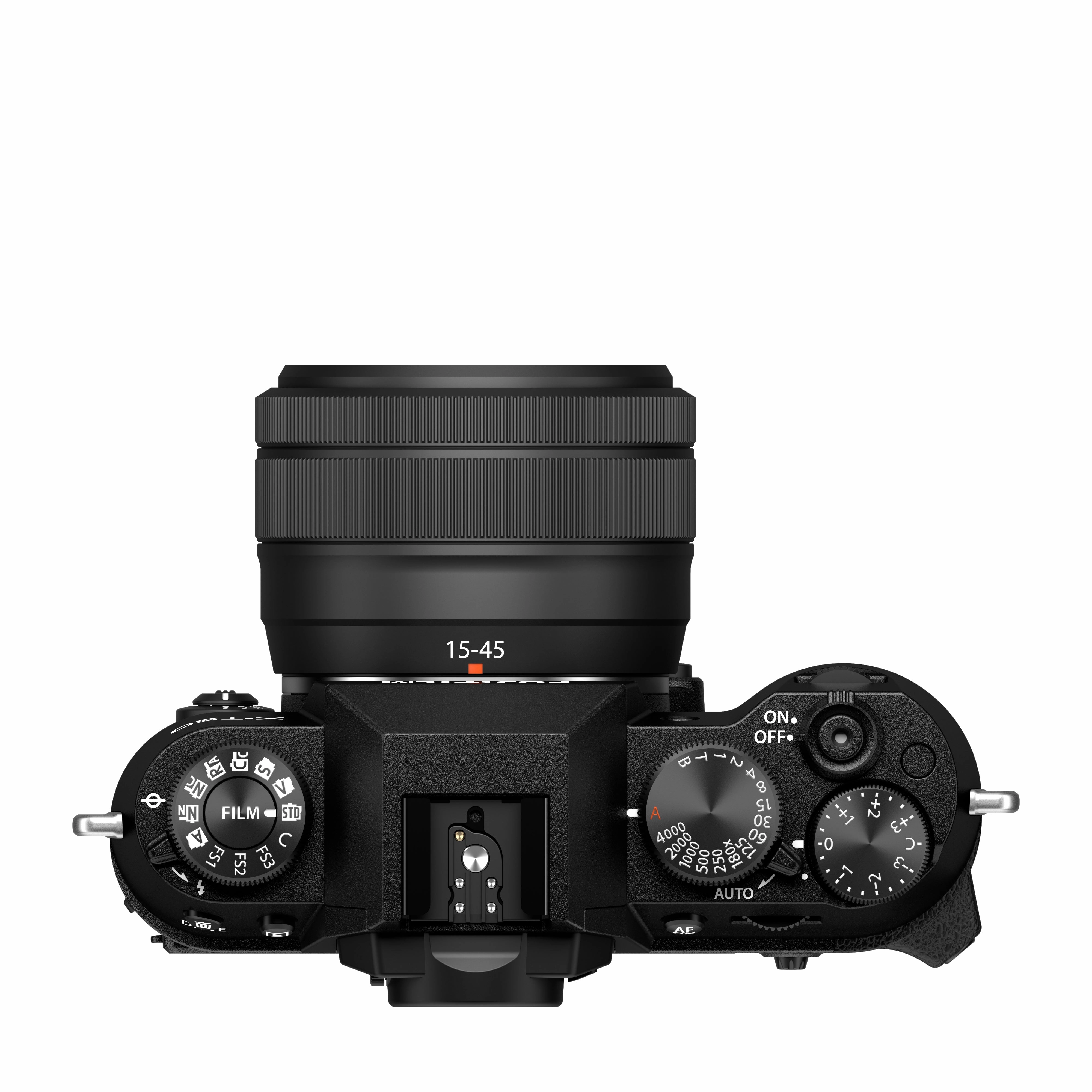 FUJIFILM X-T50 Mirrorless Camera (Black Body) with XC 15-45mm Lens Kit
