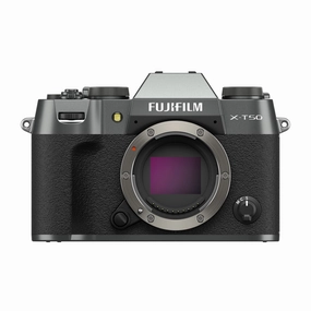 FUJIFILM X-T50 Mirrorless Camera (Charcoal Silver Body, Only) portrait photography