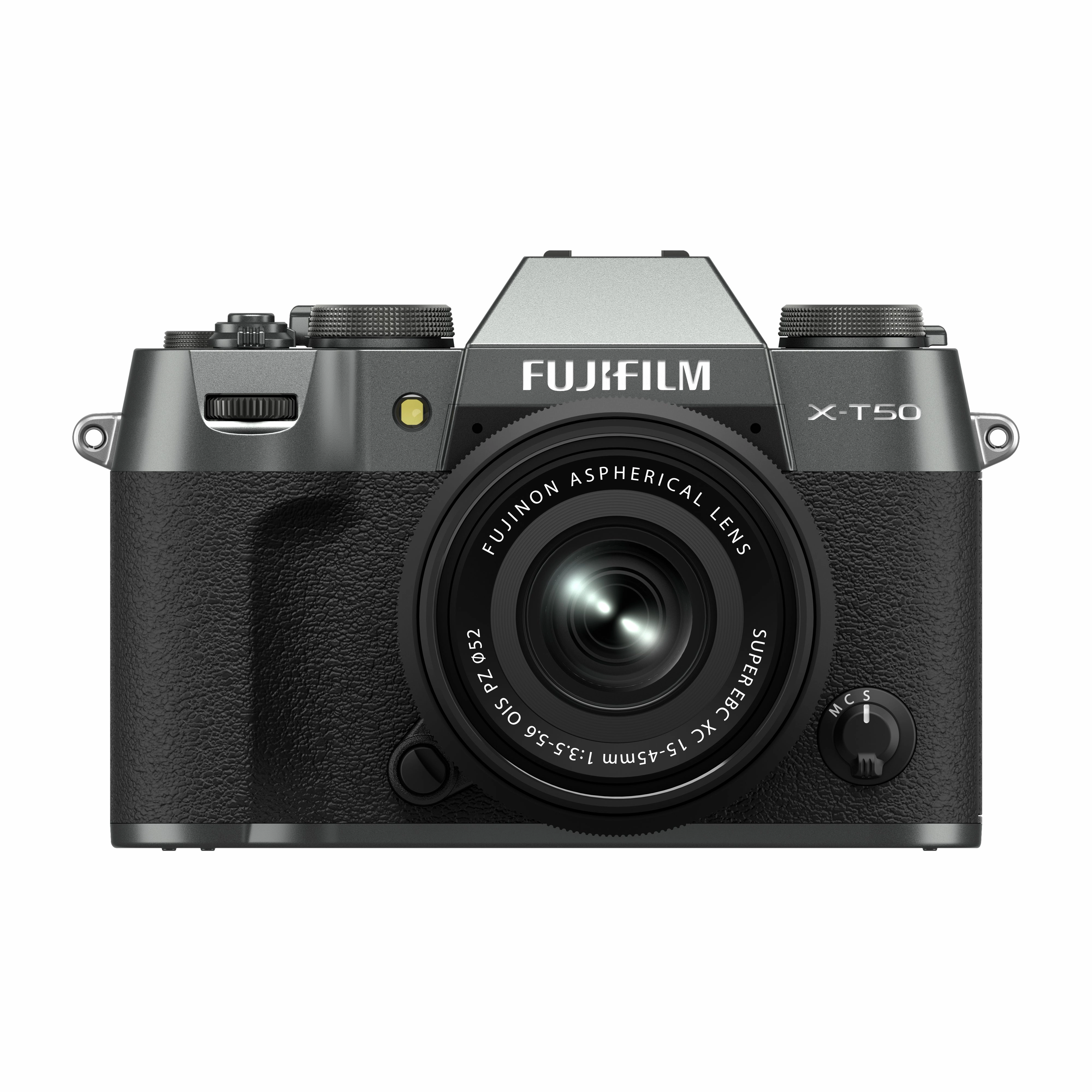 FUJIFILM X-T50 Mirrorless Camera (Charcoal Silver Body) with XC 15-45mm Lens Kit portrait photography