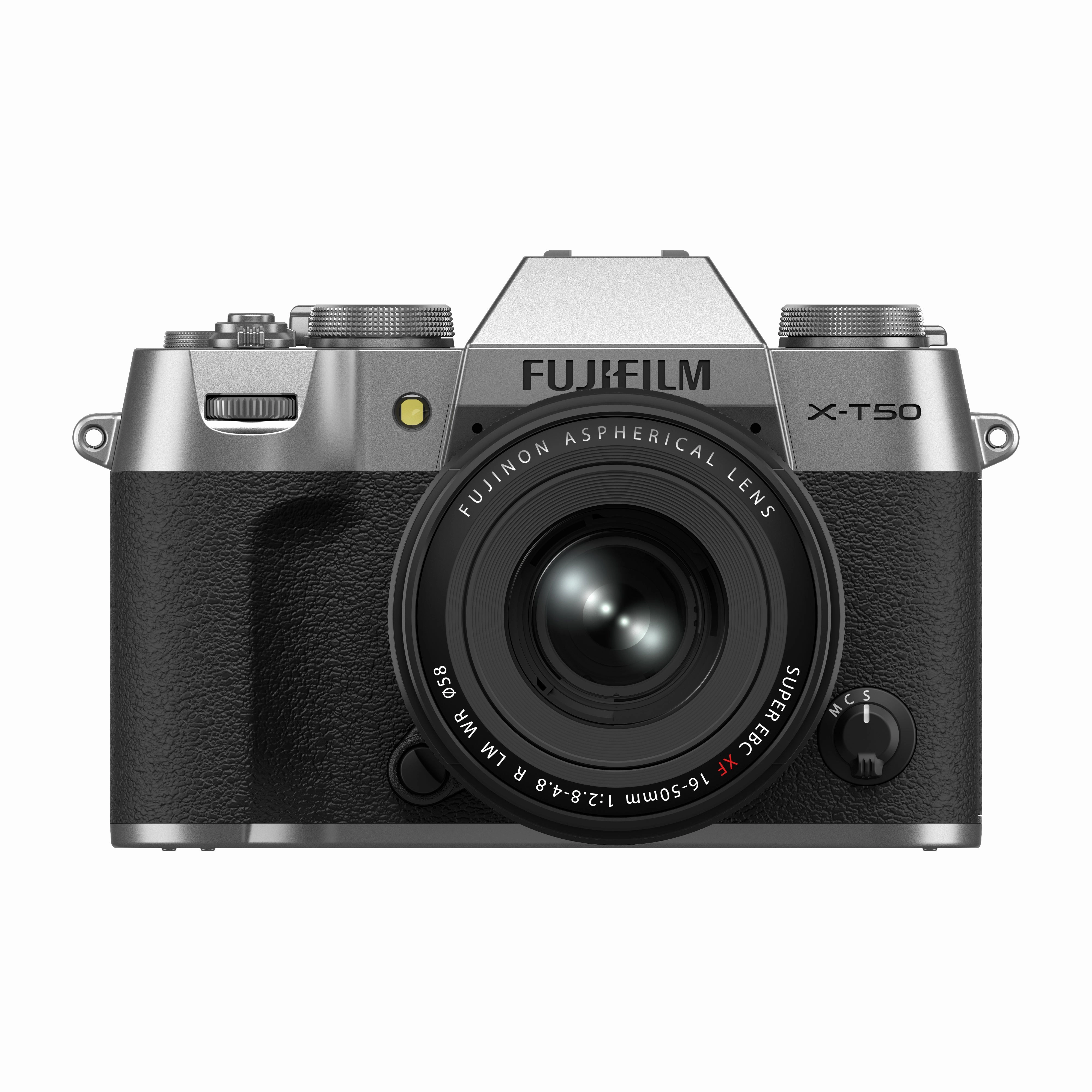 FUJIFILM X-T50 Mirrorless Camera (Silver Body) with XF 16-50mm f/2.8-4.8 R LM WR Lens Kit portrait photography