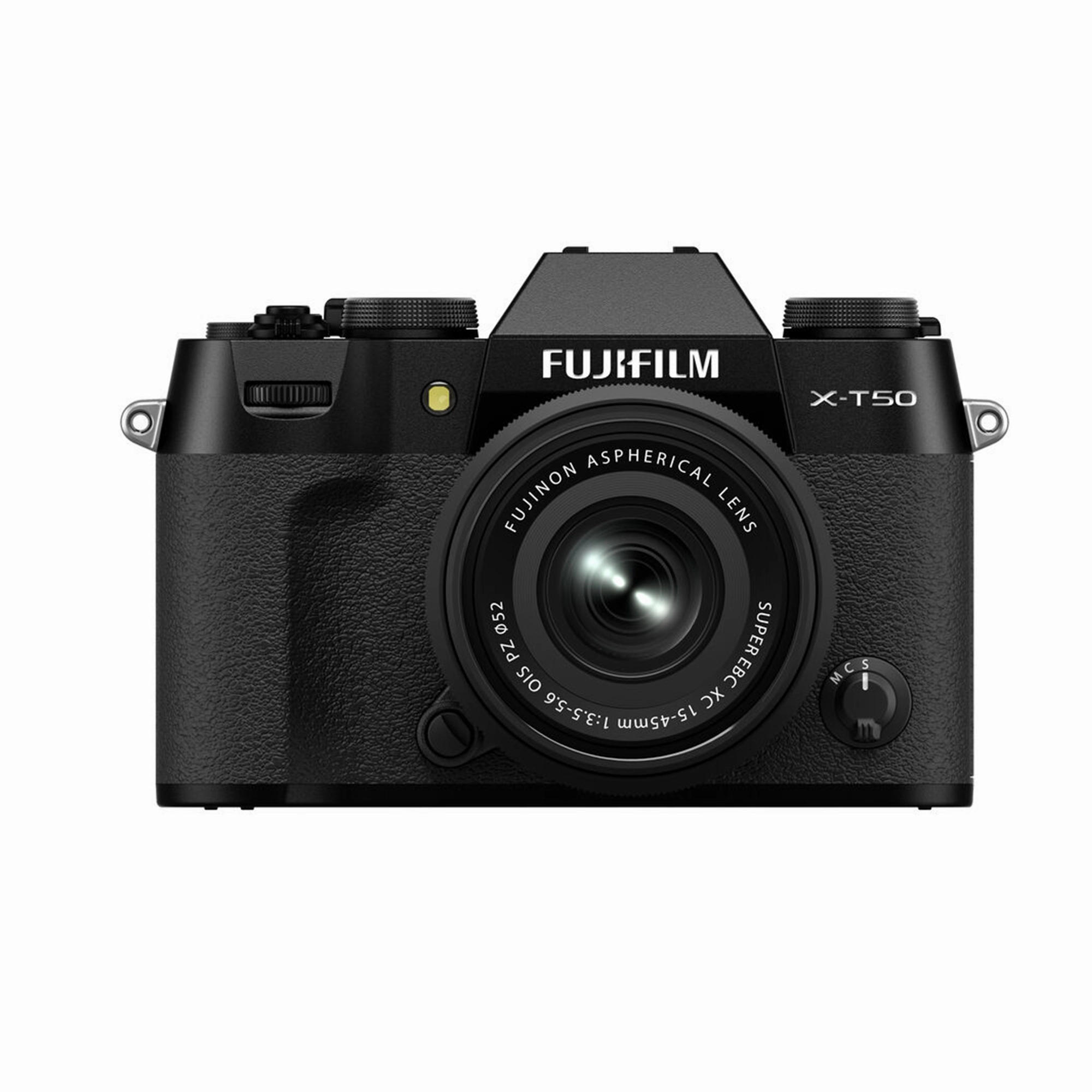 Fujifilm X-T50 Mirrorless Camera with XC 15-45mm f/3.5-5.6 OIS PZ Lens - Black digital camera