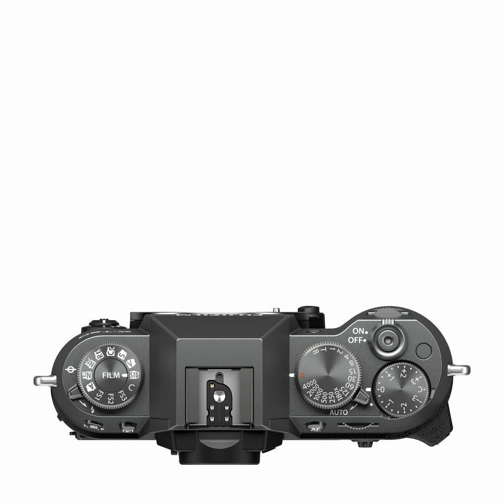Fujifilm X-T50 Mirrorless Camera with XC 15-45mm f/3.5-5.6 OIS PZ Lens - Charcoal Silver