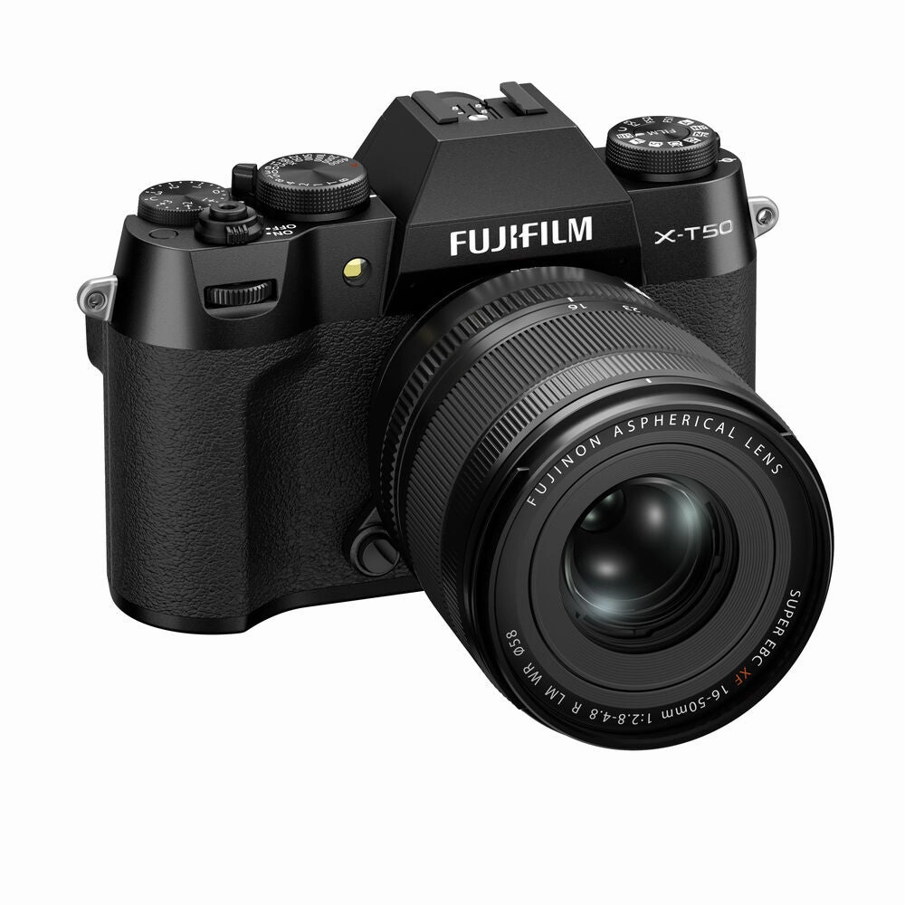 Fujifilm X-T50 Mirrorless Camera with XF 16-50mm f/2.8-4.8 R LM WR Lens - Black