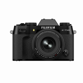Fujifilm X-T50 Mirrorless Camera with XF 16-50mm f/2.8-4.8 R LM WR Lens - Black digital camera