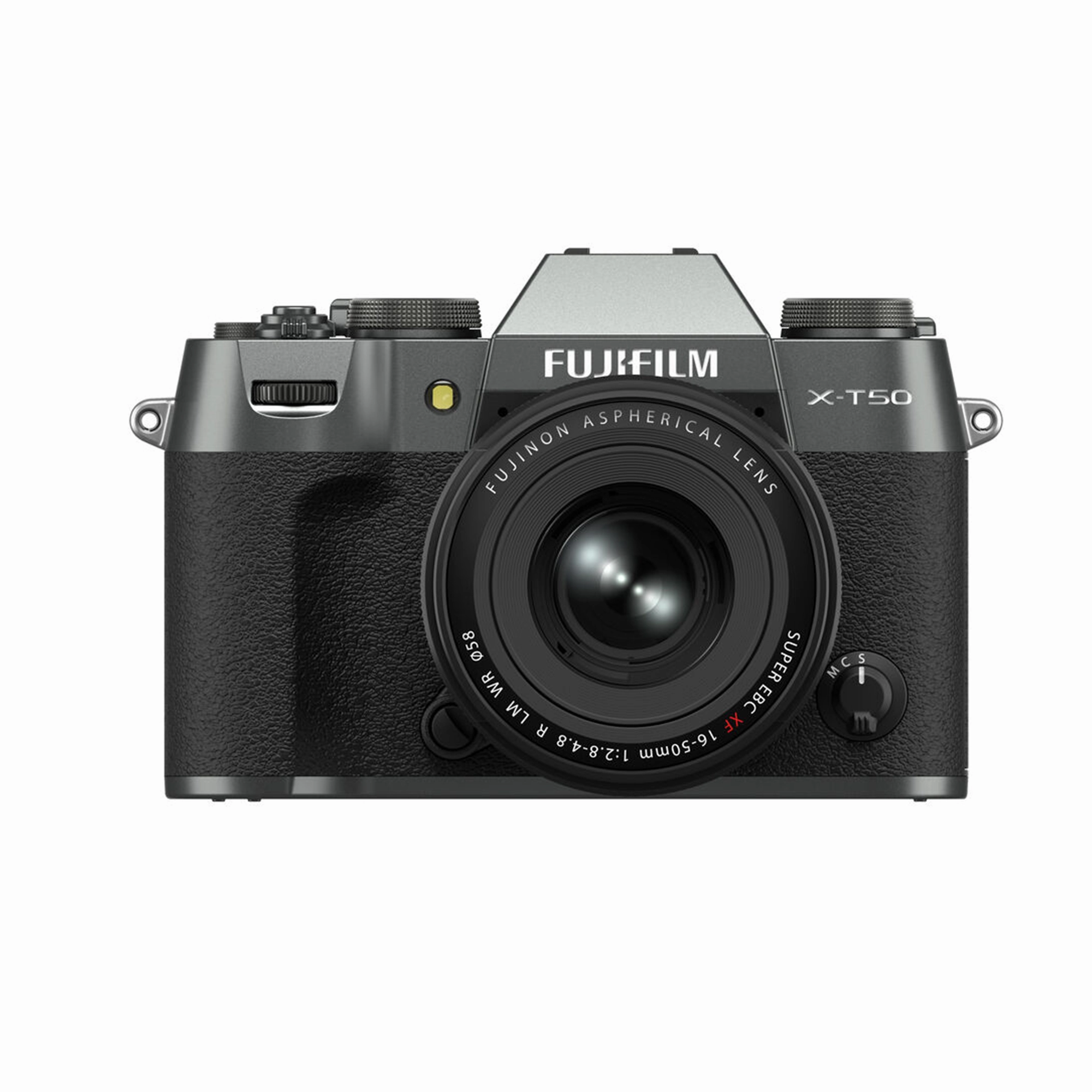 Fujifilm X-T50 Mirrorless Camera with XF 16-50mm f/2.8-4.8 R LM WR Lens - Charcoal Silver digital camera