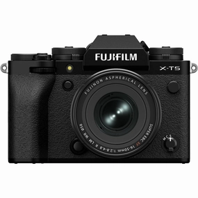FUJIFILM X-T5 Mirrorless Camera with XF 16-50mm f/2.8-4.8 Lens (Black) portrait photography
