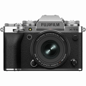 FUJIFILM X-T5 Mirrorless Camera with XF 16-50mm f/2.8-4.8 Lens (Silver) portrait photography