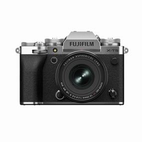 Fujifilm X-T5 Mirrorless Camera with XF 16-50mm f/2.8-4.8 R LM WR Lens - Silver digital camera