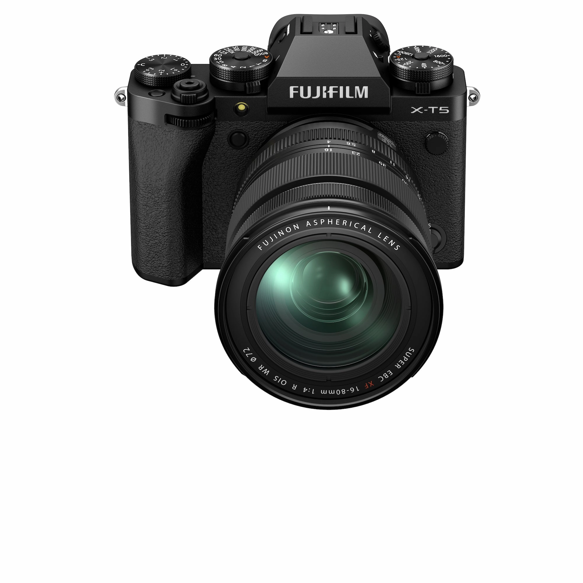 Fujifilm X-T5 Mirrorless Camera with XF 16-80mm f/4 R OIS WR Lens - Black