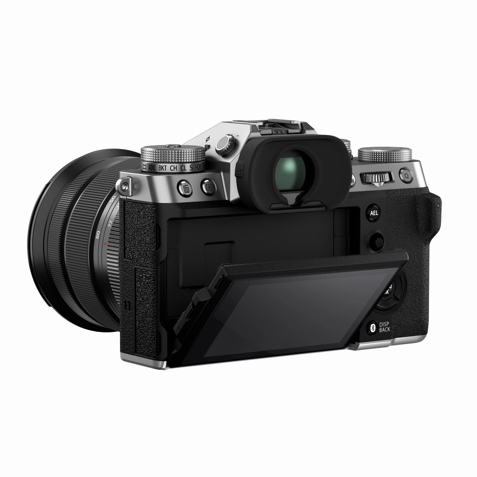Fujifilm X-T5 Mirrorless Camera with XF 16-80mm f/4 R OIS WR Lens - Silver