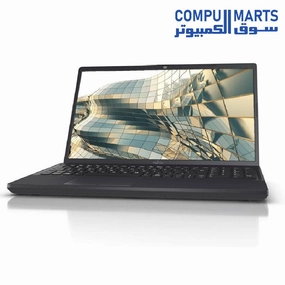 Fujitsu Lifebook A3511 Laptop, Intel Core i3-1115G4, 15.6 Inch FHD, 256GB SSD, 8GB RAM, Intel UHD Graphics, Dos - Black mini pc,computer