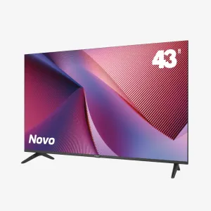G-Guard TV 43Inch FHD, Smart Google TV Licensed, 2HDMI & 1USB, Chromecast tv stand, curved tv