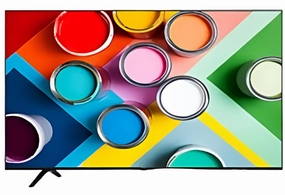 G-Guard TV 85Inch QLED, Smart Google Licensed TV, 3HDMI & 2USB, Chromcast tv stand, curved tv