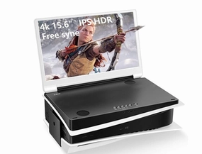 G-Story 15.6" IPS 4k 60Hz Ps5 Portable Monitor Gaming Display Integrated