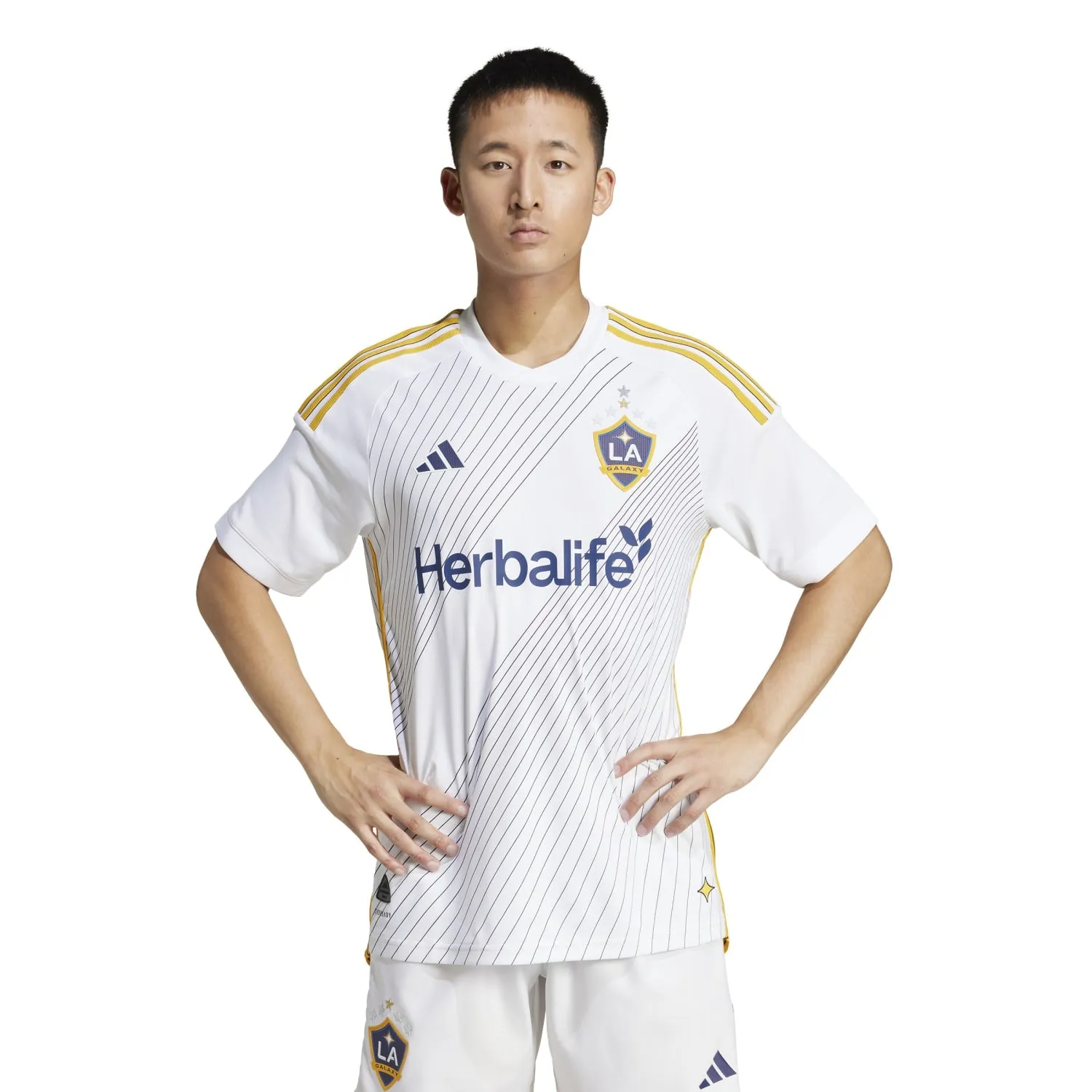 Galaxy Authentic Home Jersey - Mens Clothing_Adidas