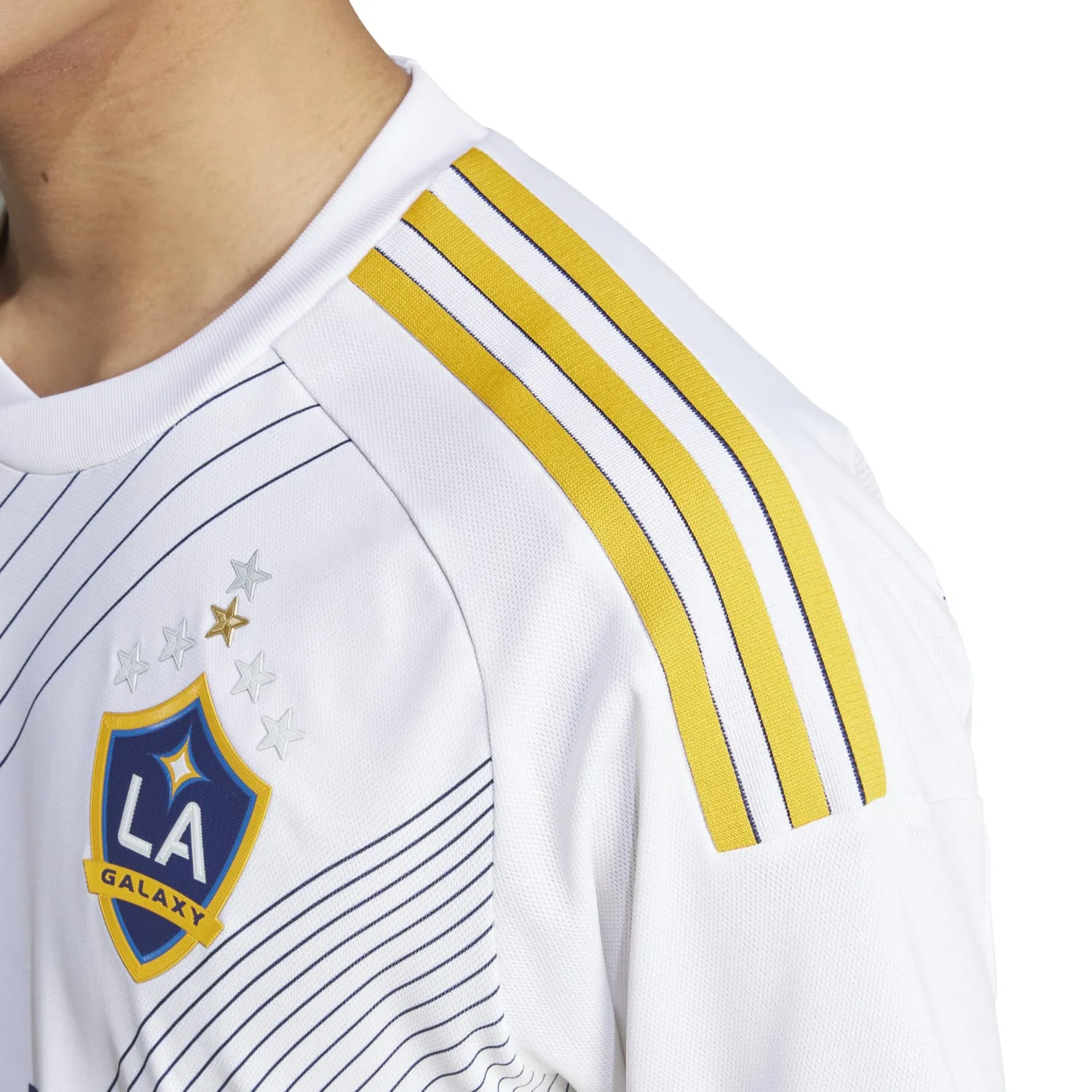 Galaxy Authentic Home Jersey - Mens Clothing_Adidas
