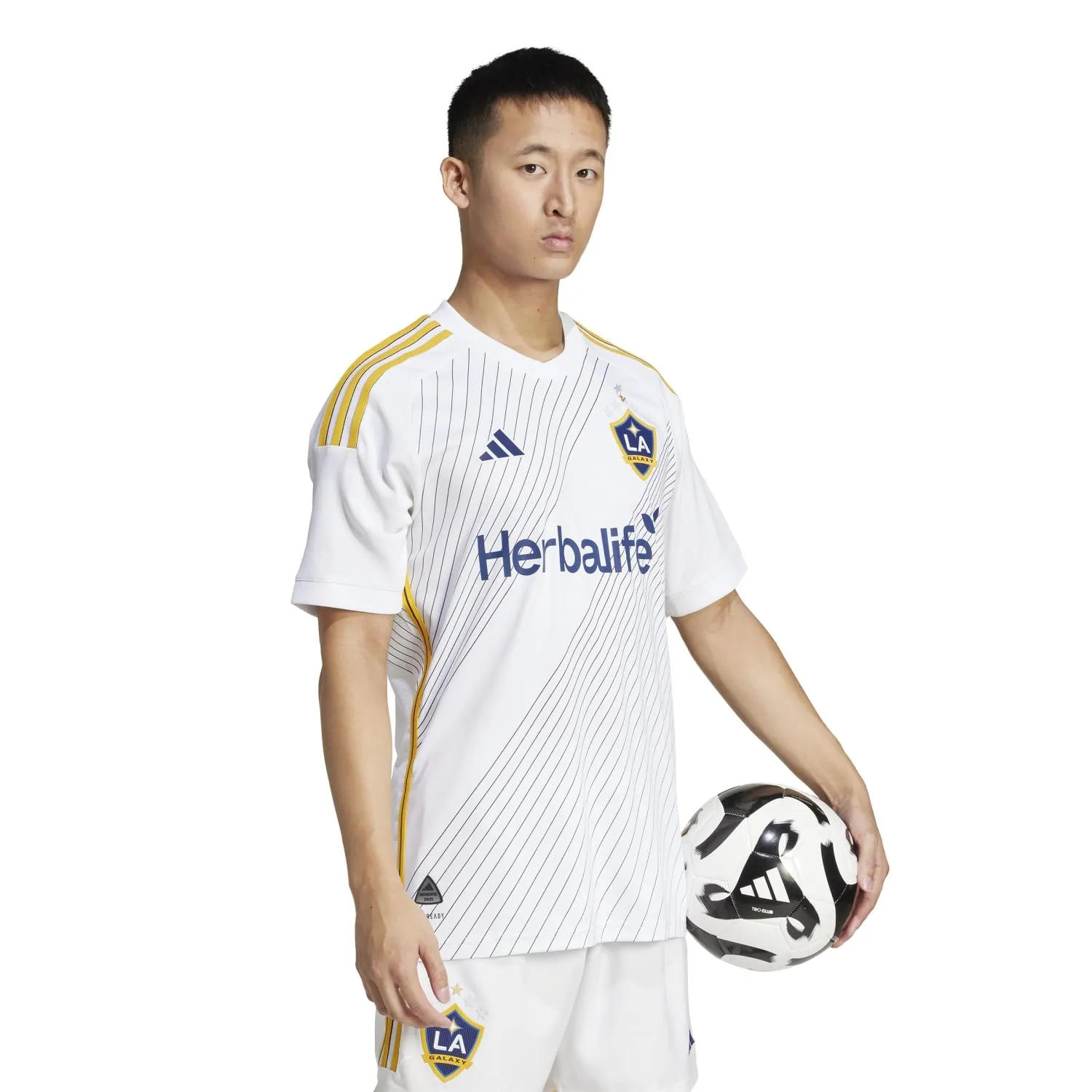 Galaxy Authentic Home Jersey - Mens Clothing_Adidas