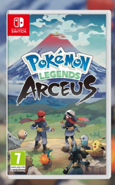 Gaming Bundle:Pokmon Legends Arceus For Nintendo Switch With PowerA Pokmon Enhanced Wired Controller