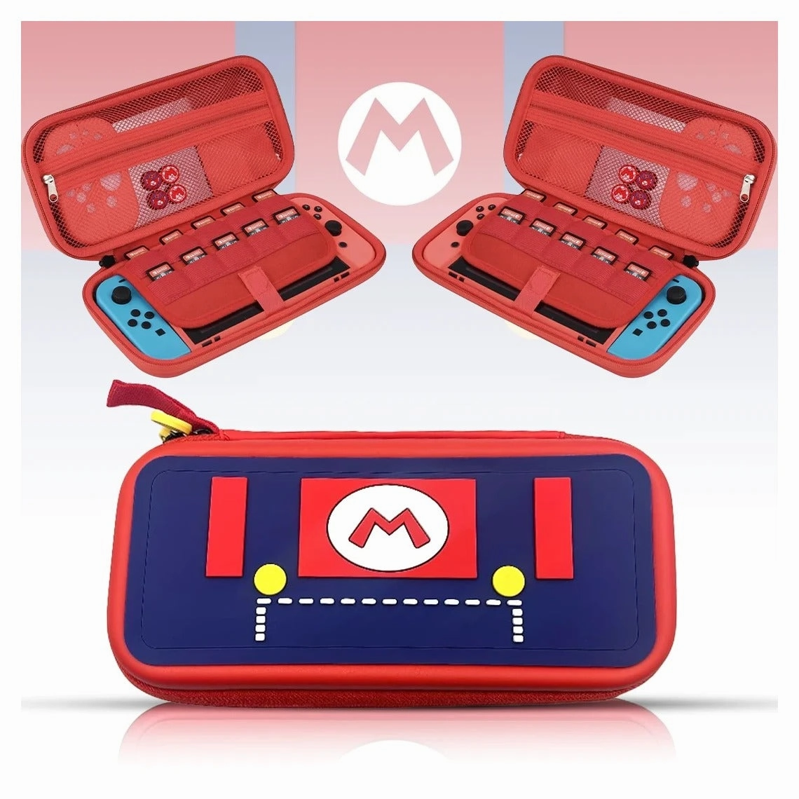 Gaming Bundle:Super Mario 3D World   Bowsers Fury For Nintendo Switch With Mario Nintendo Switch Protective Bag