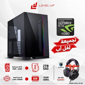 Gaming PC Core  i9-14900K, RTX 4080, 32GB RAM DDR5 6000