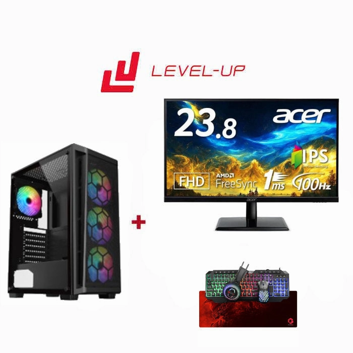 Gaming PC Intel Core i5-12400F ,RTX 3050,16GB RAM