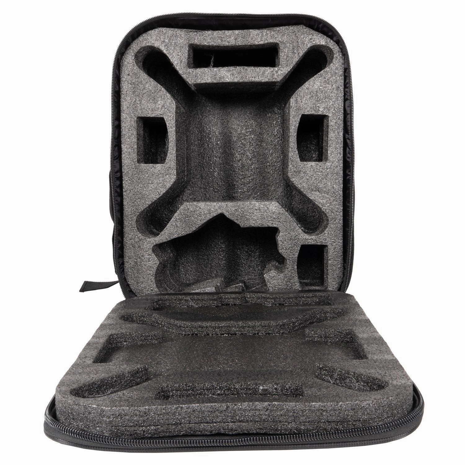 General Brand Soft Travel Backpack with Laser-Cut Foam Inserts for DJI Phantom 4 Drone