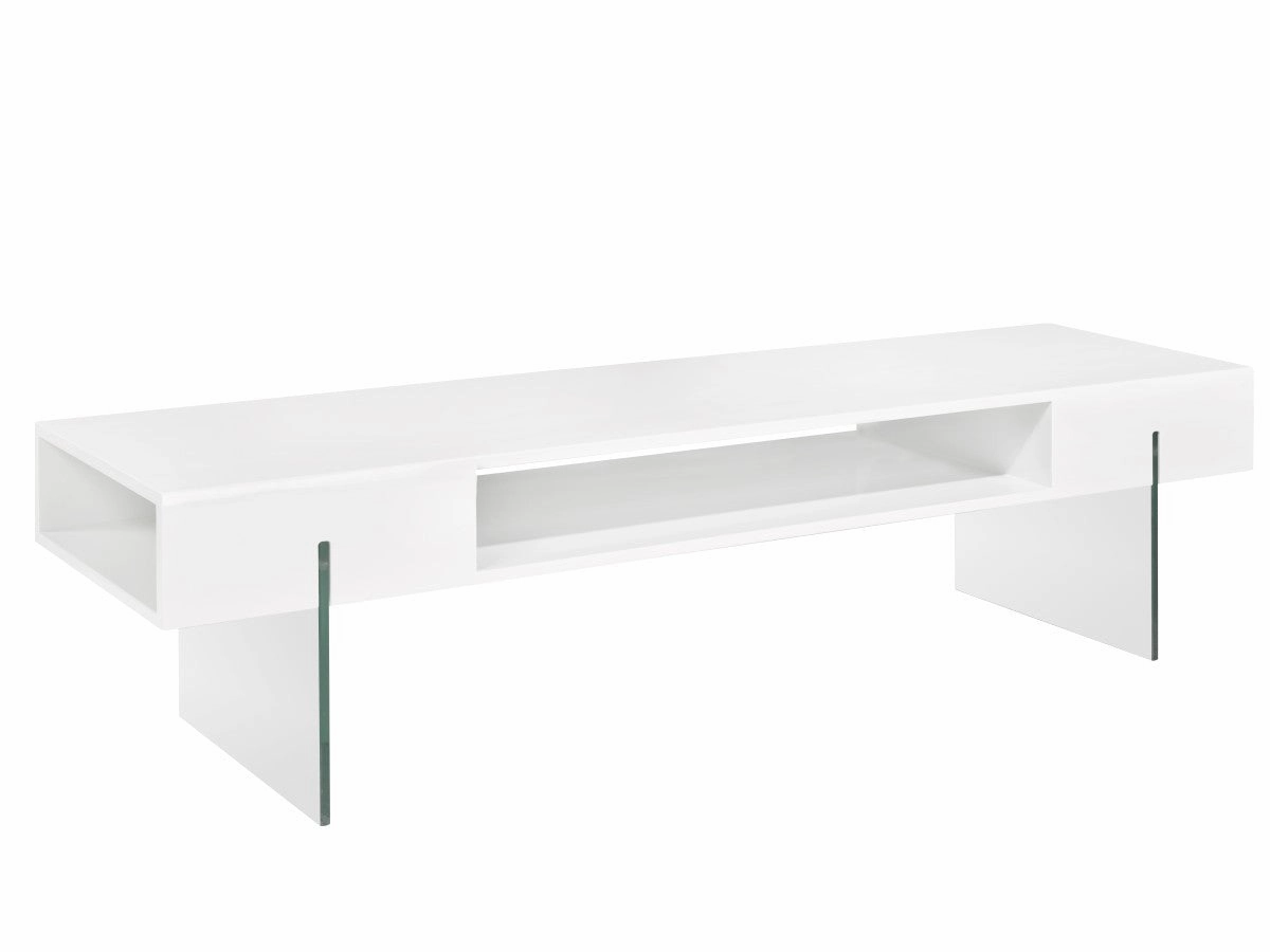 Gigli 60" TV Stand - White tv wall mount, 55 inch tv