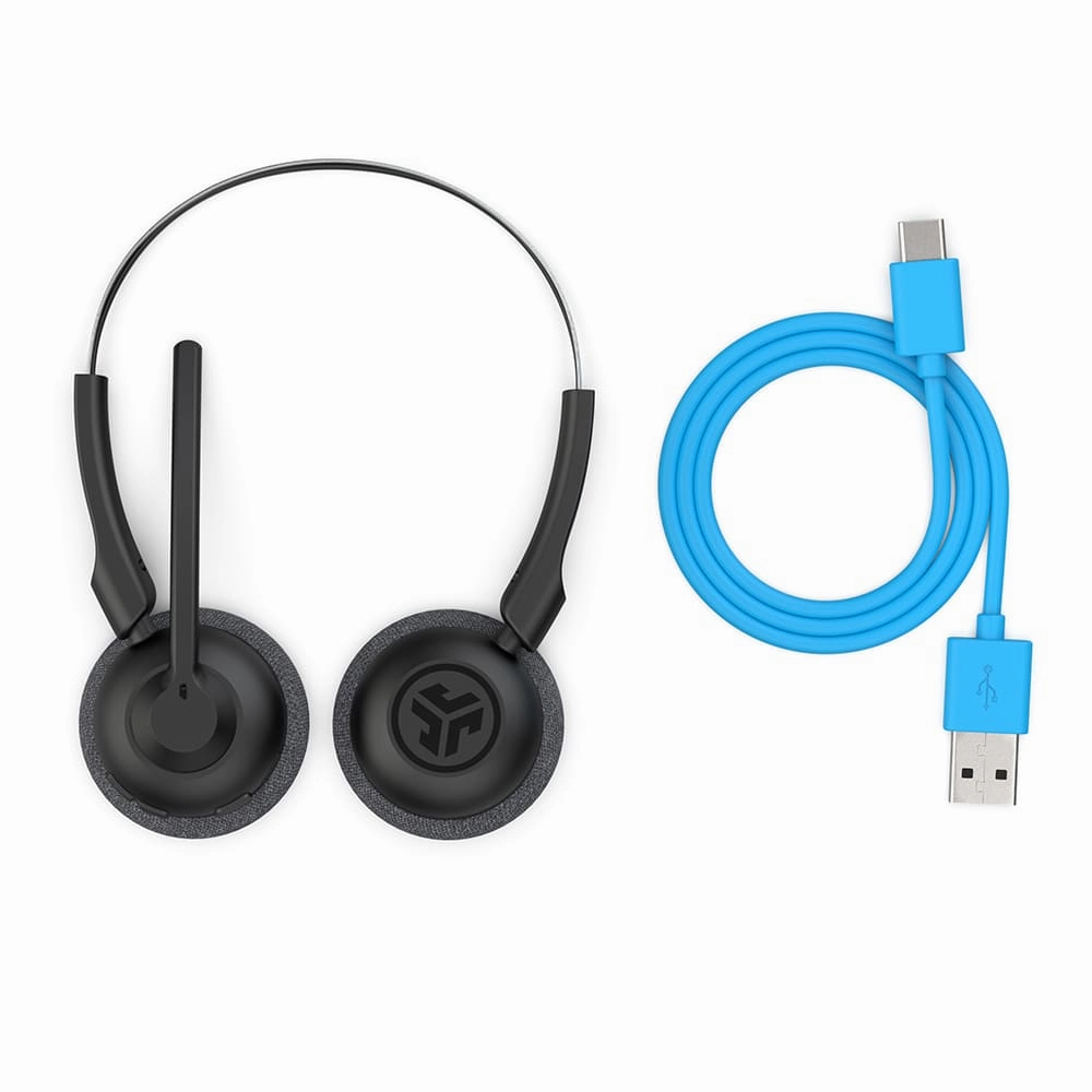 GO Work POP Wireless On-Ear Headset Black