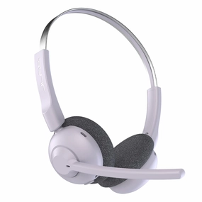 GO Work POP Wireless On-Ear Headset Lilac bass headphones, foldable headphones
