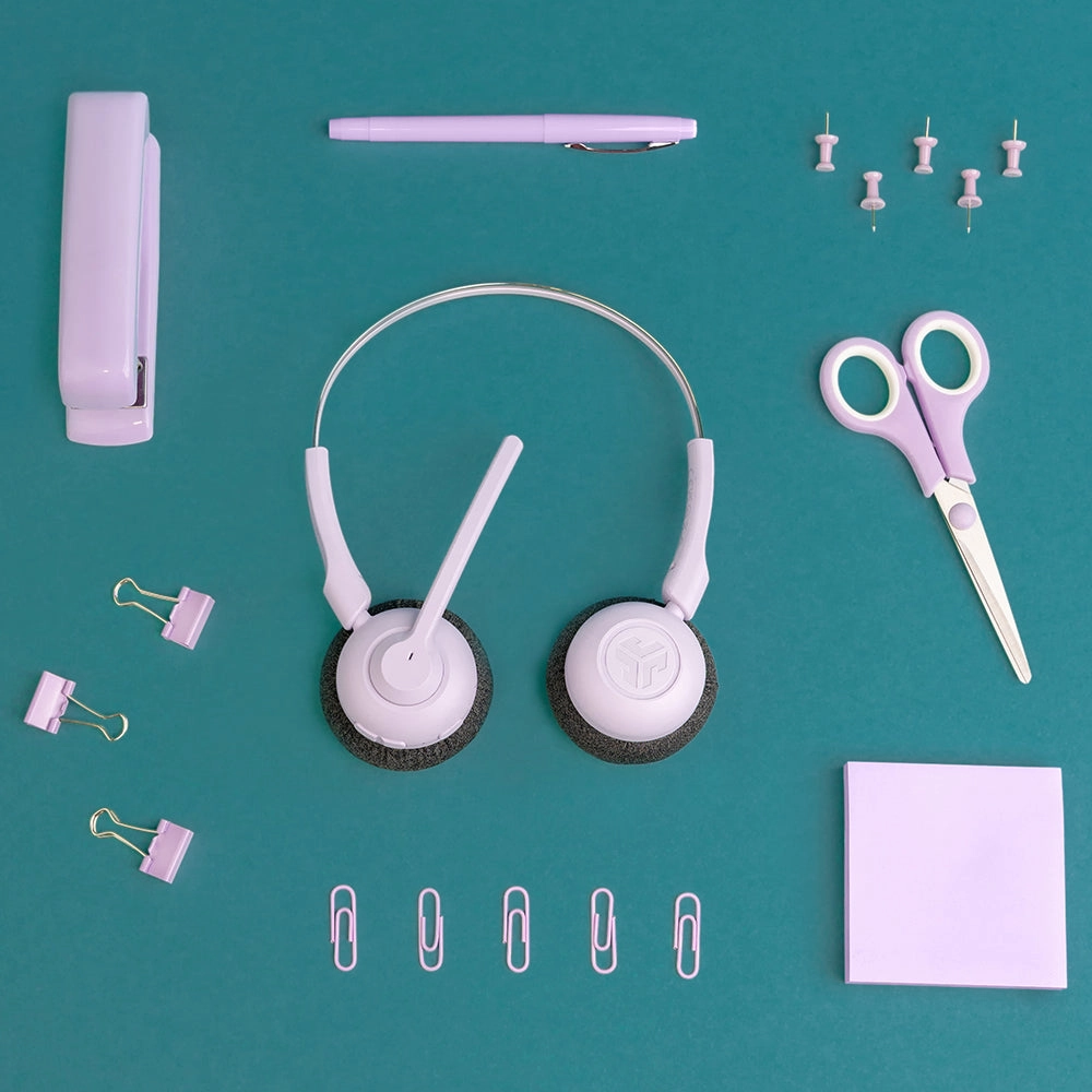 GO Work POP Wireless On-Ear Headset Lilac