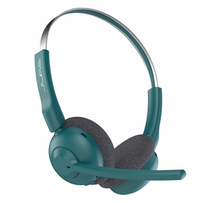 GO Work POP Wireless On-Ear Headset Teal bass headphones, foldable headphones