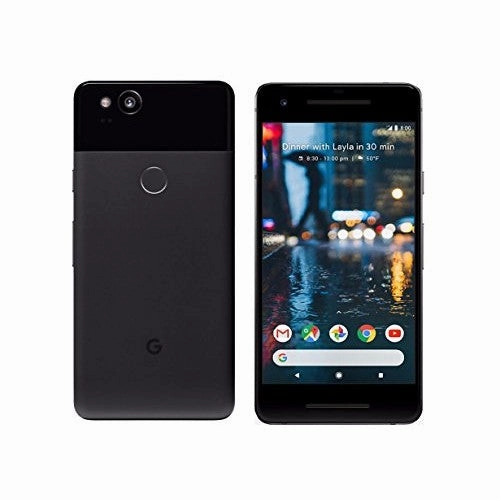 Google GA00139-US Pixel 2 64GB Just Black Verizon Wireless Smartphone