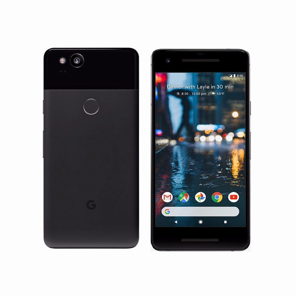 Google GA00139-US Pixel 2 64GB Just Black Verizon Wireless Smartphone
