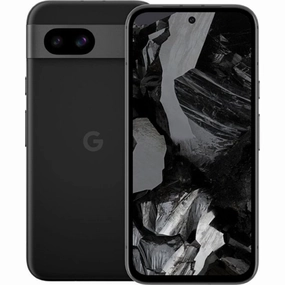 Google GA05571-US Pixel 8a 5G 6.1'' 8GB RAM 128GB Storage 3.0 GHz Processor Speed AT & T Prepaid Smartphone, Obsidian Cell Phone
