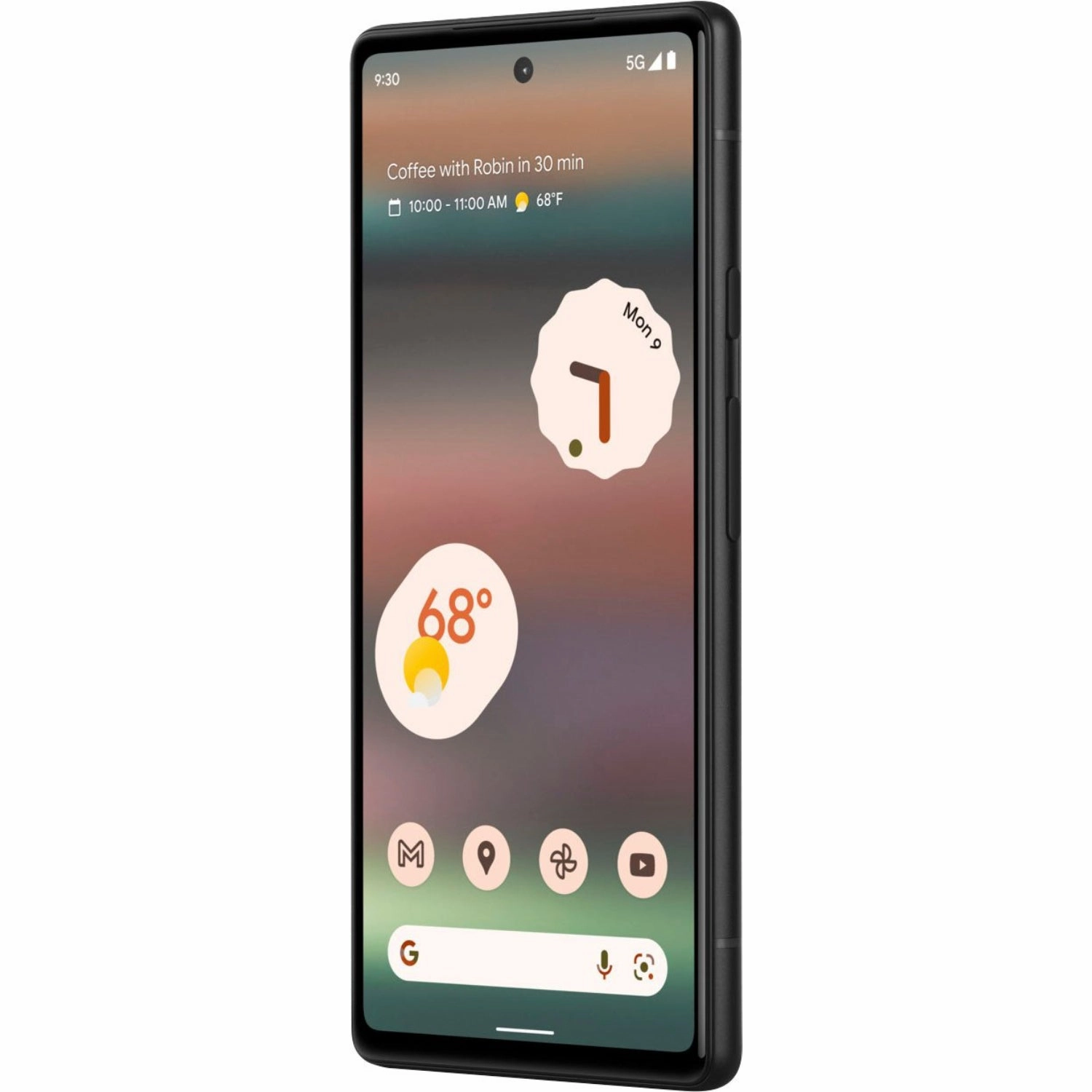 Google GX7AS Pixel 6a 128GB 6GB RAM AT&T 5G Android Smartphone, Sage Green