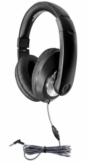 HamiltonBuhl Smart-Trek Deluxe Stereo Headphone with In-Line Volume Control (Multi-Packs Available) noise cancelling headphones, bluetooth earbuds