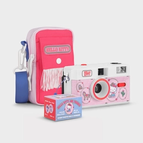 Hello Kitty Howdy Partner 35mm Film Camera Bundle canon