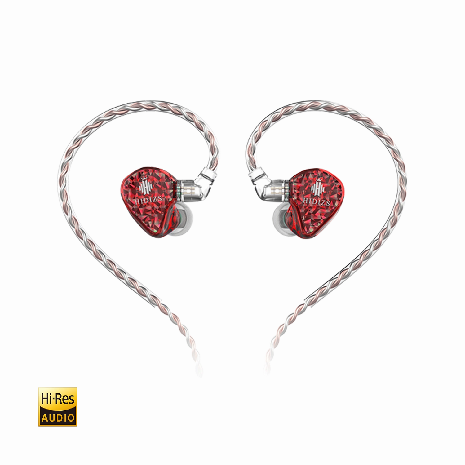 HIDIZS Mermaid MS2 Hybrid Dual Drivers HiFi Earphones
