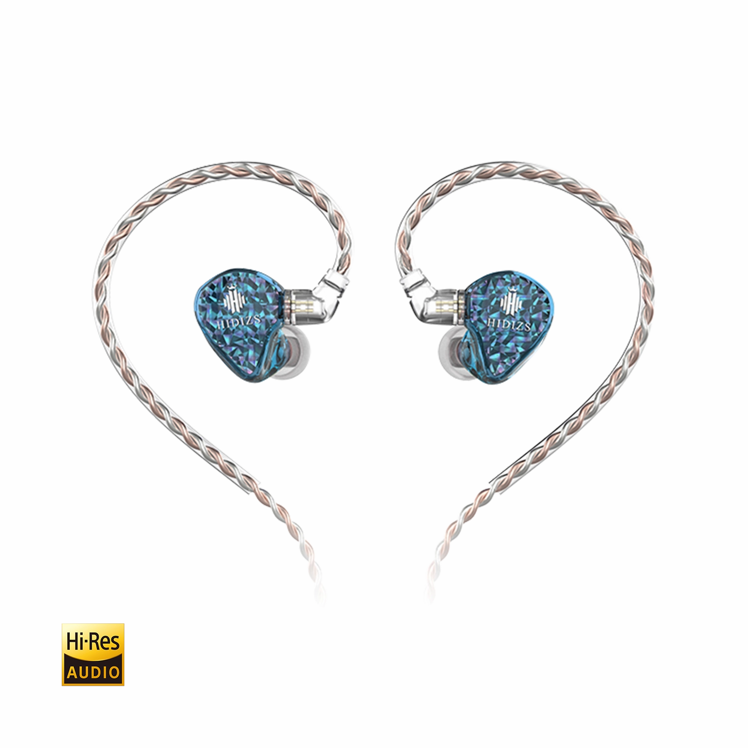 HIDIZS Mermaid MS2 Hybrid Dual Drivers HiFi Earphones