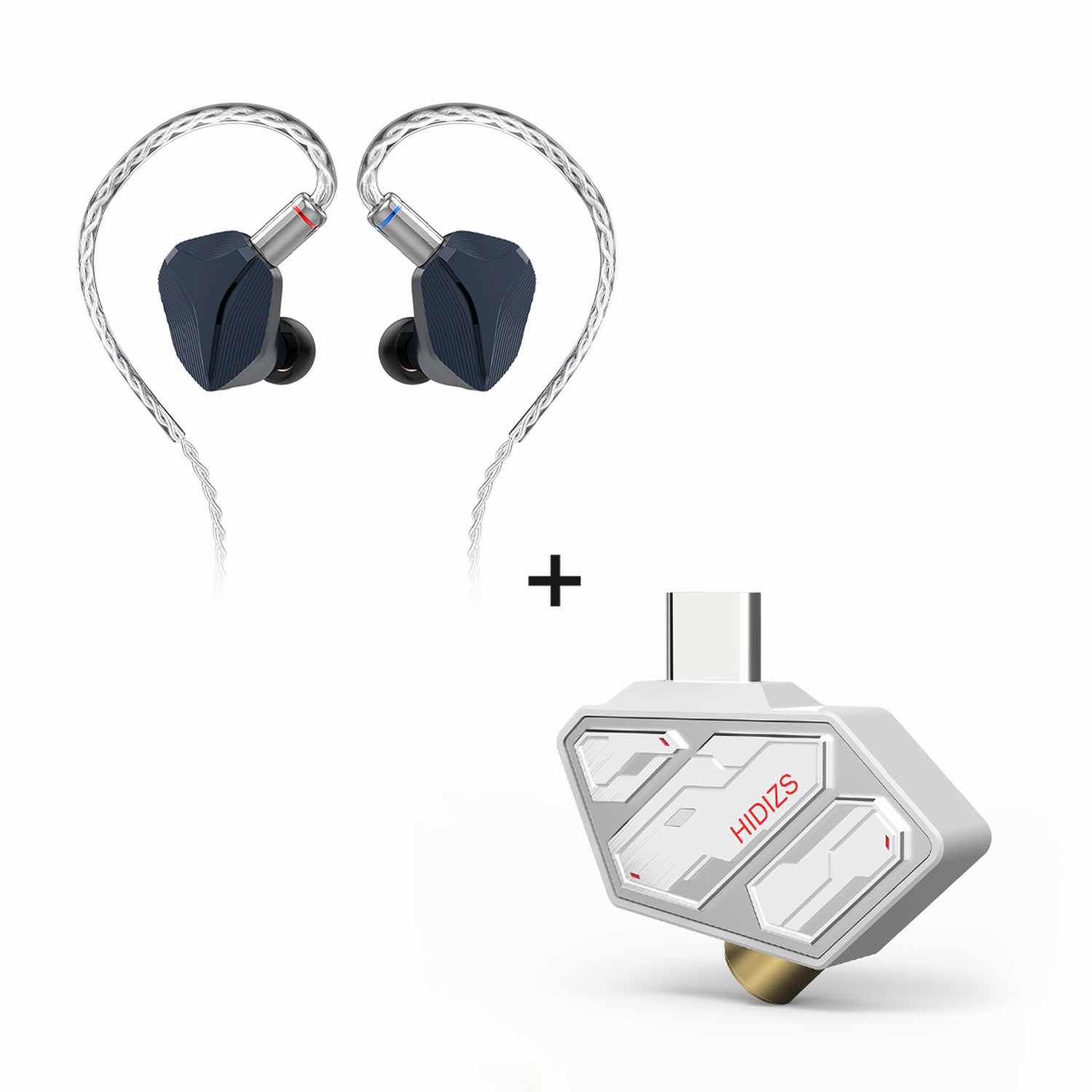 HIDIZS MP145 Planar Magnetic Driver In Ear Monitors for Audiophiles and Music Lovers